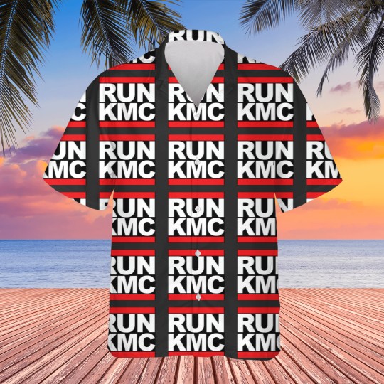 Discover RUN KMC Baseball ¾ Sleeve Hawaiians