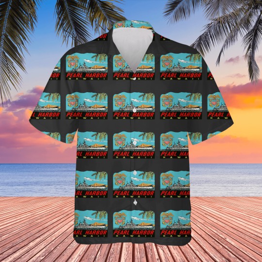 Discover Pearl Harbor Hawaii Vintage Travel Decal Hawaiians