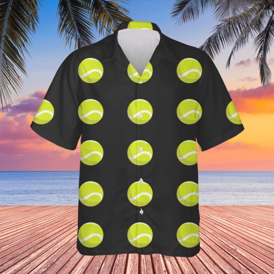 Discover Funny Tennis Ball Costume Halloween Shirt For Adult Kids Hawaiians