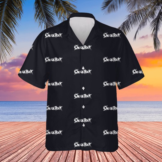 Discover ONE OK ROCK BANNER (White) Hawaiians