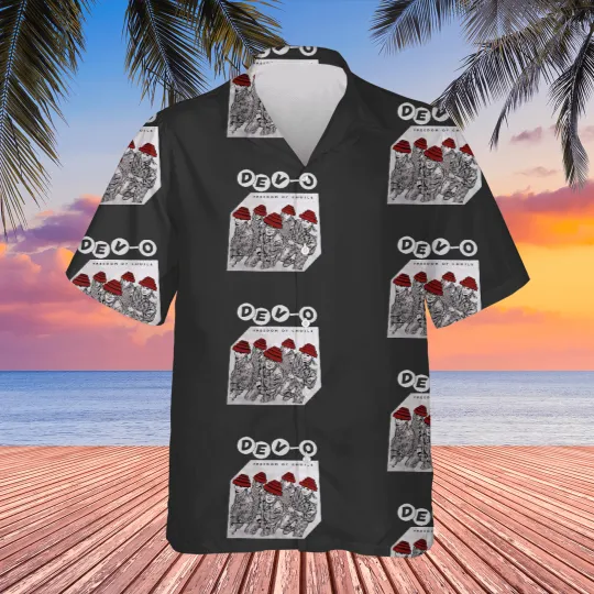 Discover Devo Band PREMIUM Hawaiians, Devo Freedom and Choice Hawaiians