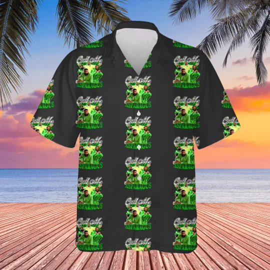 Discover Call Me Asparagus Hawaiians With DJ Khaled Graphic