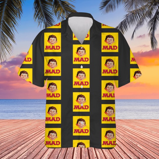 Discover Mad Magazine  Sticker Mask Hawaiians