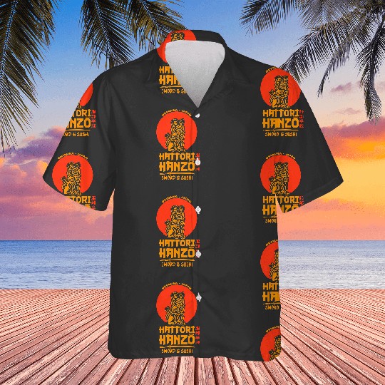 Discover Cult Movie Kill Bill Hattori Hanzo - Unisex Fashion Hawaiians