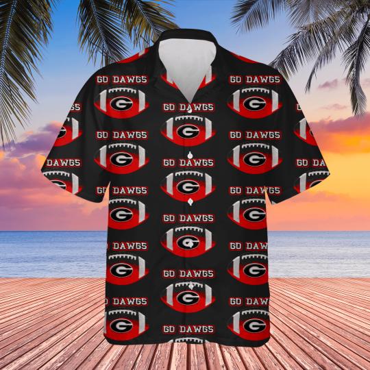 Discover Georgia Bulldogs Football Hawaiian Shirt with Logo