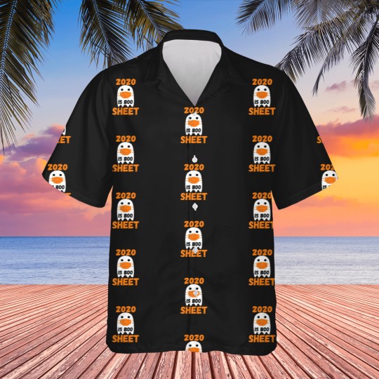 Discover 2020 Is Boo Sheet Ghost In Mask Halloween Custome Hawaiians