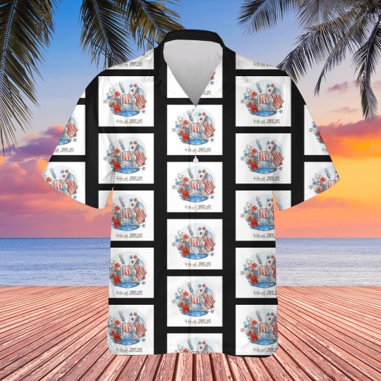 Discover Happy 4th of July Hawaiians