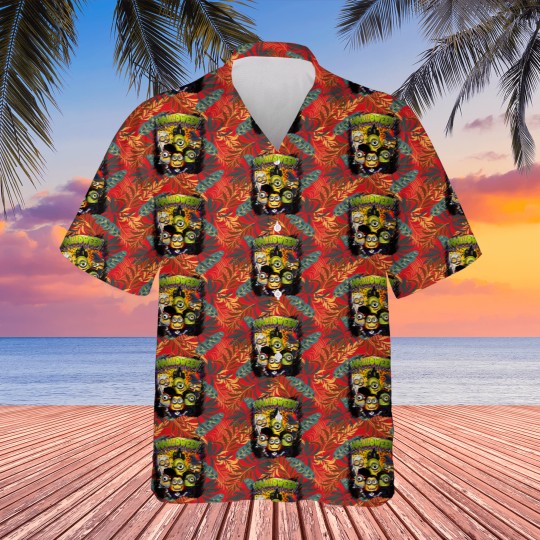 Discover Minions Halloween Hawaiians Unisex Jersey Short Sleeve Hawaiians