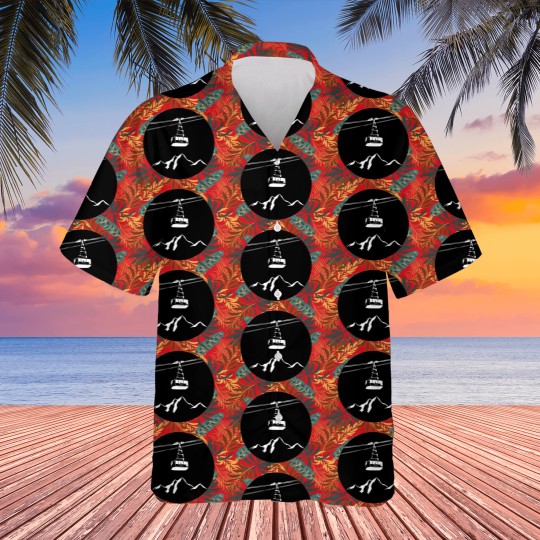 Discover Mountain with gondola white Hawaiians