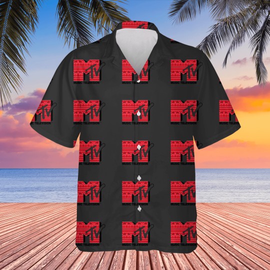 Discover Mademark x MTVs The  MTVs Logo in Ugly Christmas Style Hawaiians