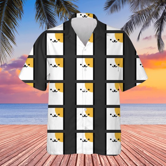 Discover Neko Atsume - Sunny Graphic Hawaiians