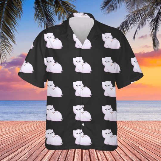 Discover Neko Atsume - Tubbs Classic Hawaiians