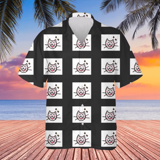 Discover smiling cat Hawaiians