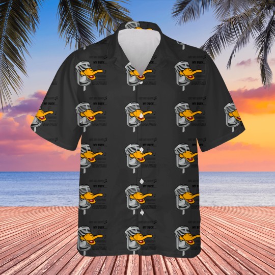 Discover ask me about my duck disguise funny quack costume Hawaiians