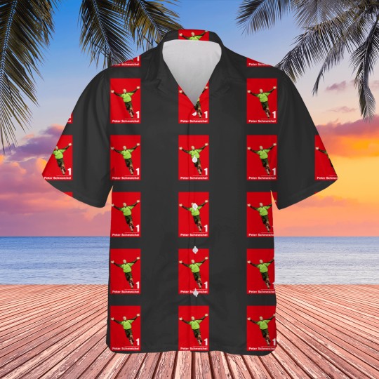 Discover Peter Schmeichel Graphic Manchesterss Unitedss Hawaiians