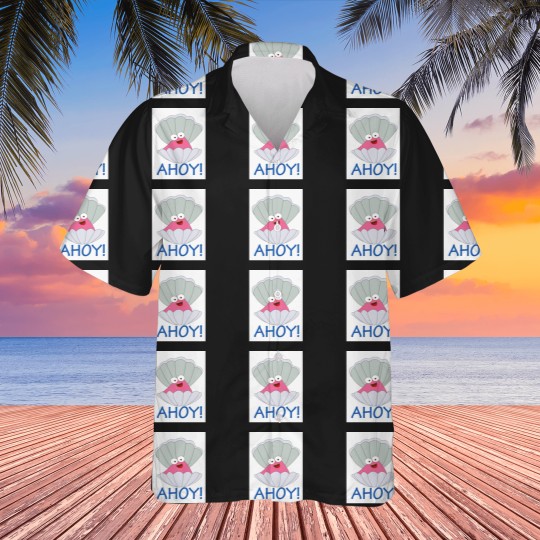 Discover AHOY! Baseball ¾ Sleeve Hawaiians