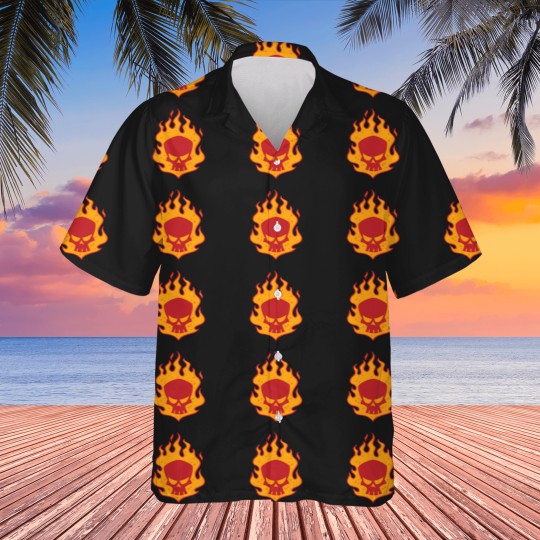 Discover Flaming Skull Hawaiians