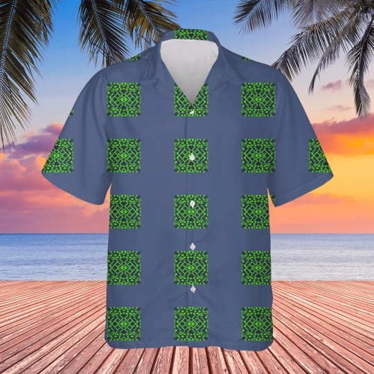 Discover Laser Pong Sound Wave Pattern (Seamless) Hawaiians