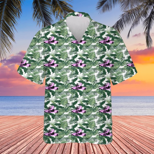 Discover Pink Sports Car Hawaiians