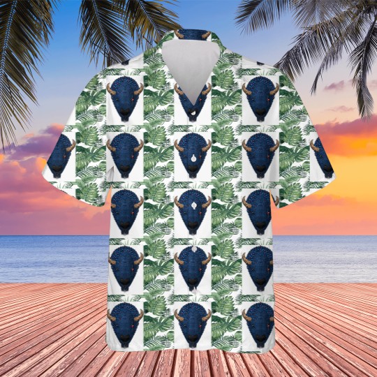 Discover Blue Buffaloss Head Hawaiians