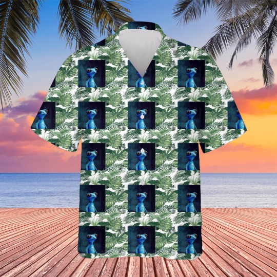 Discover Blue Geckos Standing Tall Classic Hawaiians