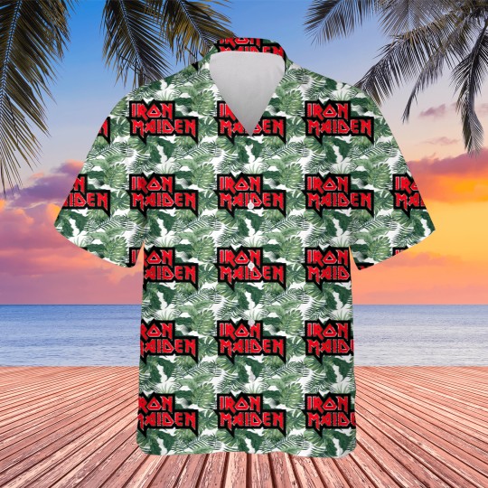 Discover Iron Mάiden Hardrock Metal Hawaiians