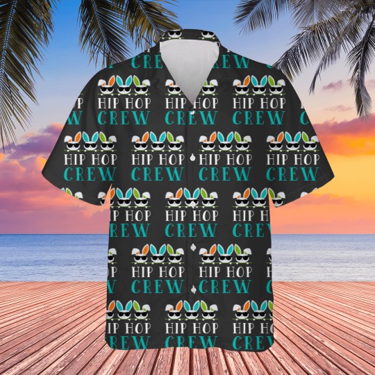 Discover Hip Hop Crew Saying / Easter Bunny Sunglasses Graphic Cute Hawaiians