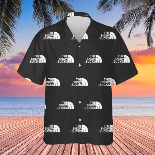 Discover The Snow Sucks TNF North Face Parody Hawaiians