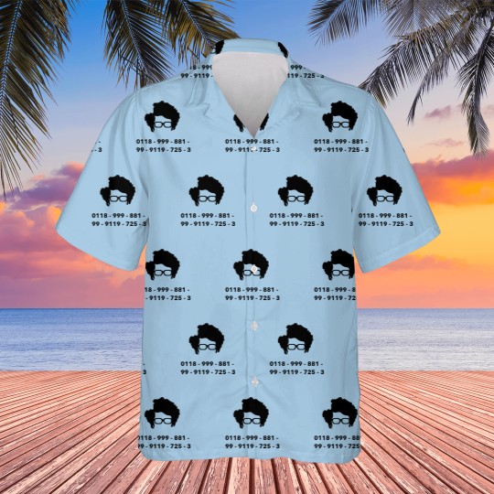 Discover Moss New Emergency Number - The IT Crowd Hawaiians