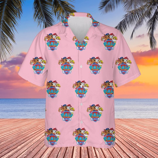 Discover Paw-Patrol Group With Logo Hawaiians