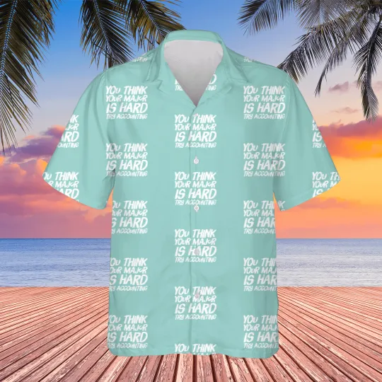 Discover Accounting Major Hawaiian Shirts