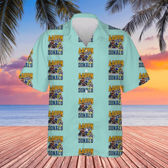 Discover Vintage 90s Graphic Style Aaron Donald Hawaiians, Aaron Donald Vintage Hawaiians, American Football Gift