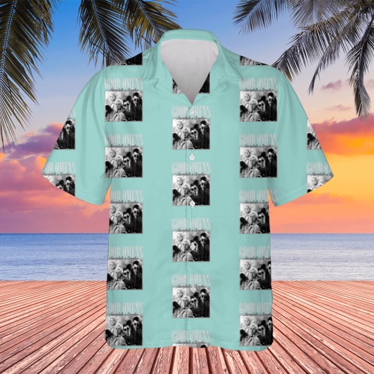 Discover Good Omens Movie Hawaiians, Aziraphale 2023 Movie Bootleg Hawaiians