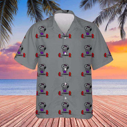 Discover Snoopy Weightlifting Hawaiians