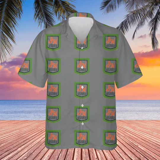 Discover Green Stamps distressed - Green Stamps - Hawaiians