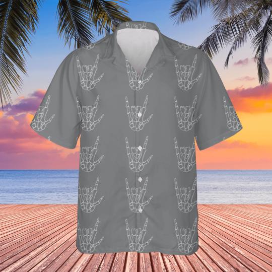 Discover Bones I Love You Hand Gesture - Skeleton - Hawaiians