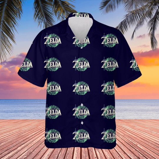 Discover The Legend Of Zelda Tears Of The Kingdom Logo Hawaiians
