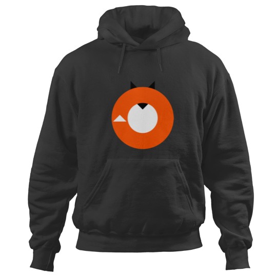 Discover Fox Hoodies - Black - XL - adult - unisex, Gift Fox Hoodies - Black - XL - adult - unisex