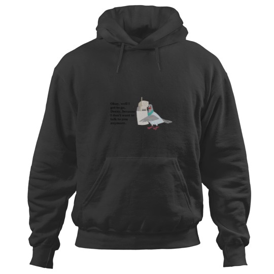 Discover Mike Tyson Mysteries Pigeon Phone Hoodies