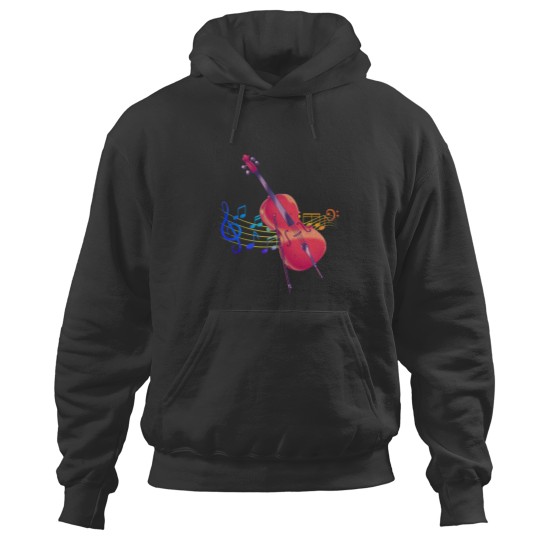 Discover Orchestra Cello Player Cellist Musician Cello Hoodies