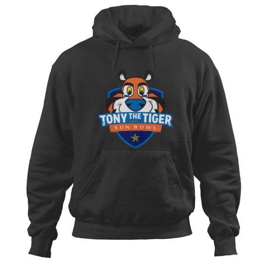 Discover Playing with Tony The Tiger Sun Bowl Design Hoodies