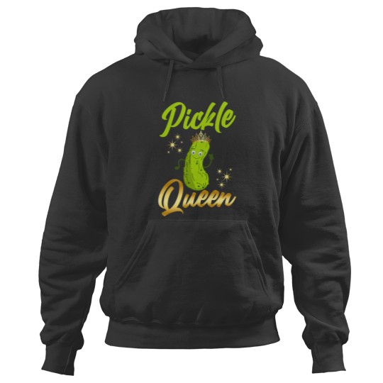 Discover Pickle Queen Cucumber Pickles Hoodies