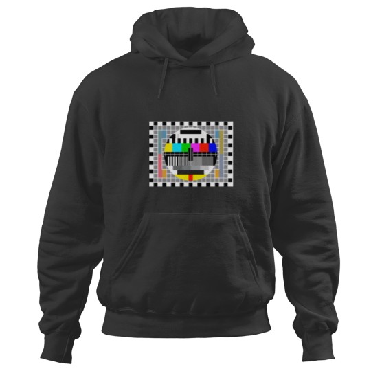 Discover Color Test PAL test card Hoodies