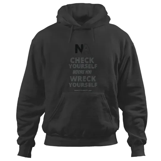 Discover Check Yourself Narcotics Anonymous Hoodies