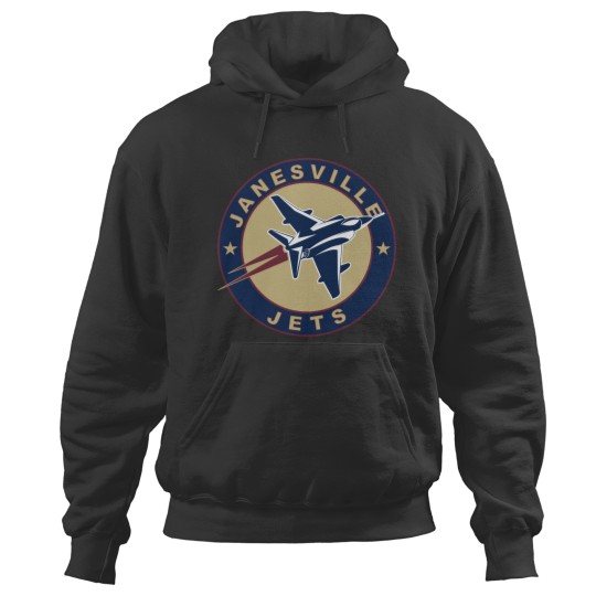 Discover Janesville Jets Hockey Club Logo Hoodies