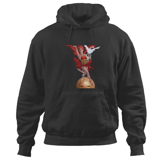 Discover promethea,hq,new promethea,pin up,alan moore,jh williams iii,comic,god,imagination,abc comics,americ Hoodies