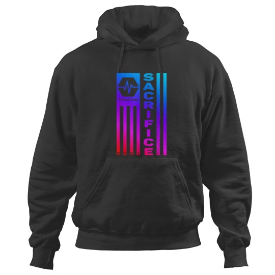 Discover PulseChain Sacrifice USA FlagProud Hexican HEX Crypto Hoodies