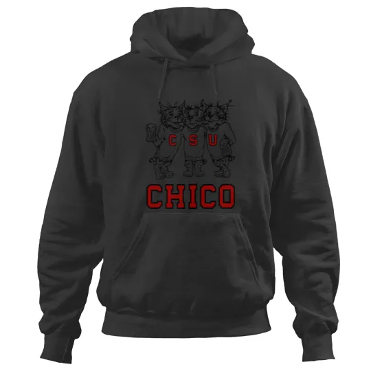 Discover Chico State Vintage Drinking Wildcats Logo Hoodies