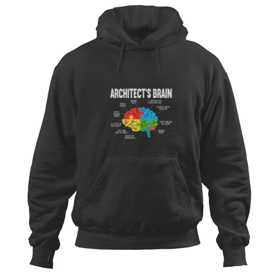 Discover Architects Brain Funny Architecture House Design Hoodies