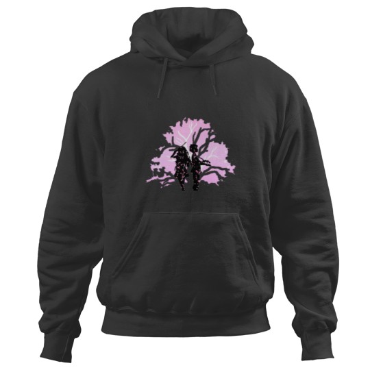 Discover Your Lie in April Shigatsu wa Kimi no Uso Kaori & Kousei Cherry Blossoms Anime Hoodies
